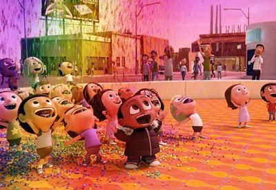 "Cloudy with a Chance of Meatballs" 3D Movie