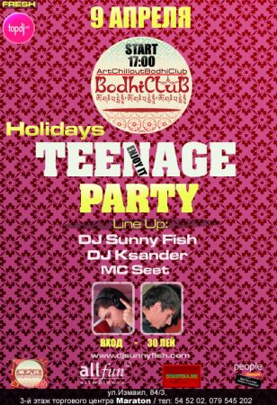 Holidays Teenage Party